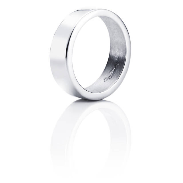 Irregeelar Ring Witgoud