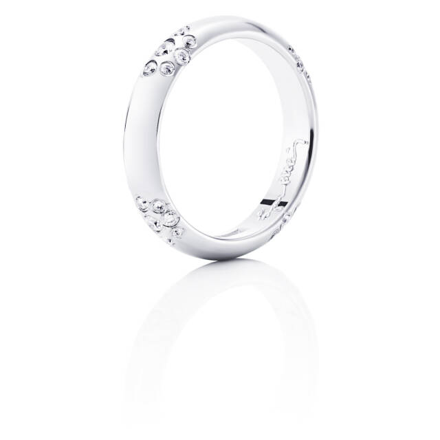 Sweet Hearts Ring Witgoud