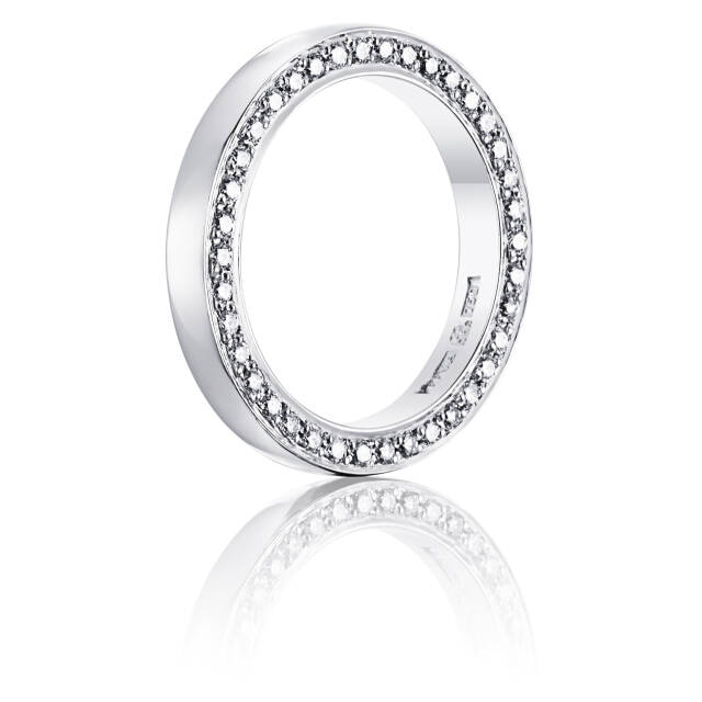 Half Round & Stars On Side Ring Witgoud