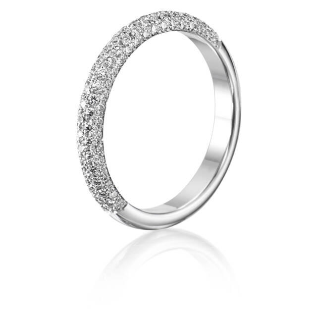 Thousand Stars Ring Witgoud