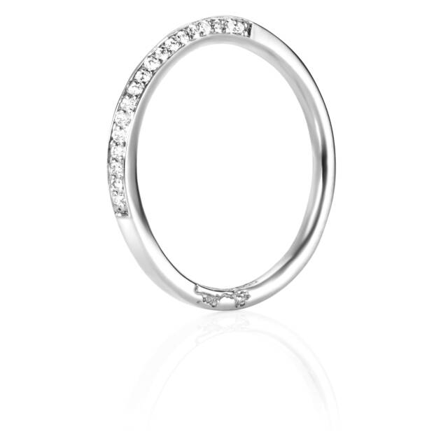 Sparkling Way Ring Witgoud