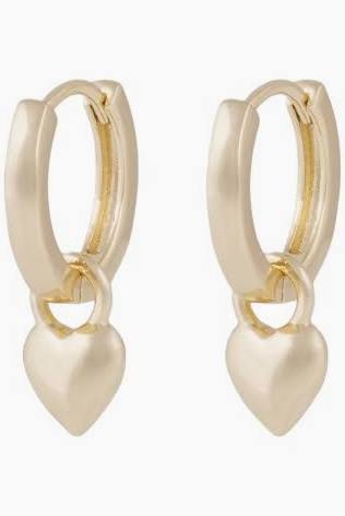 Lovely ring pendant Earring Gold