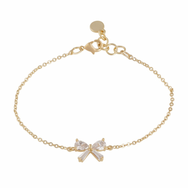 Eira bow chain Bracelet Gold