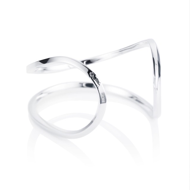 Loop Cuff Armbanden Zilver