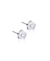 ST Tiffany Precious 6 mm, CZ White