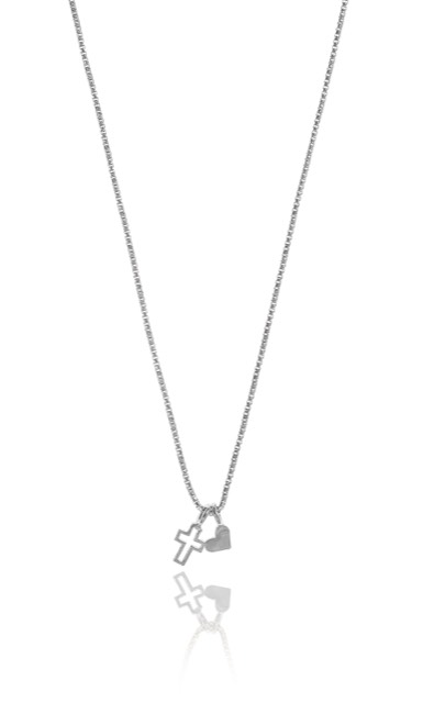 Trust pendant Kettingen Zilver 42-47 cm