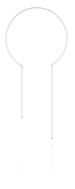 Brilliant bangle Kettingen double Zilver