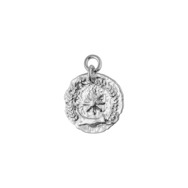 Victory coin pendant Zilver