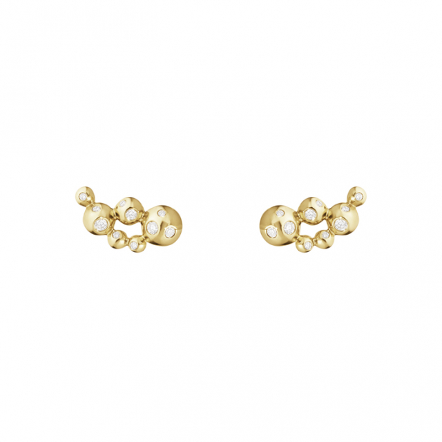 GRAPE Oorbel Goud DIAMOND 0.14 CT