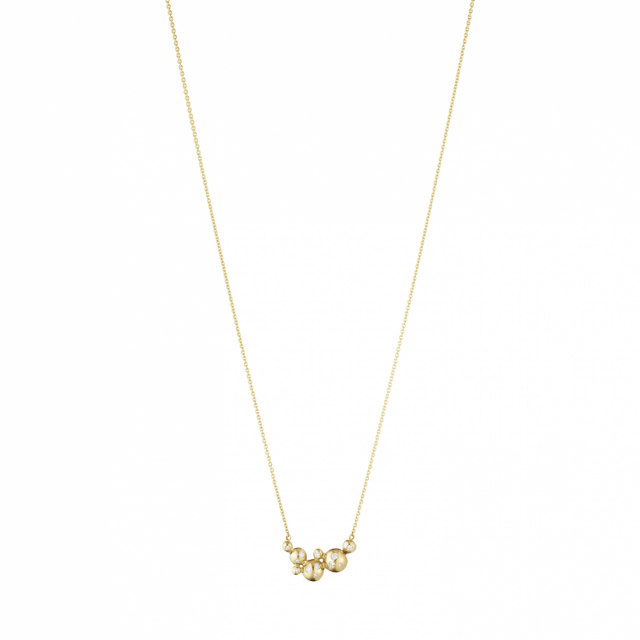 GRAPE PENDANT/Kettingen Goud DIAMOND 0.09 CT