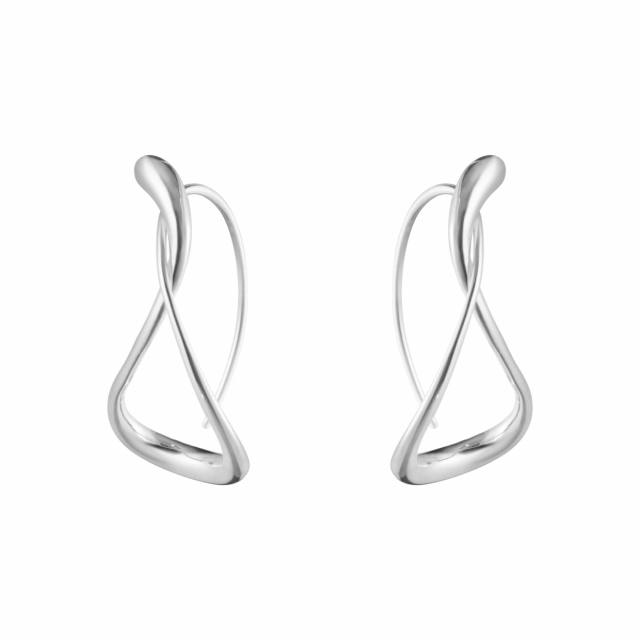 MERCY LARGE EARHOOP Zilver