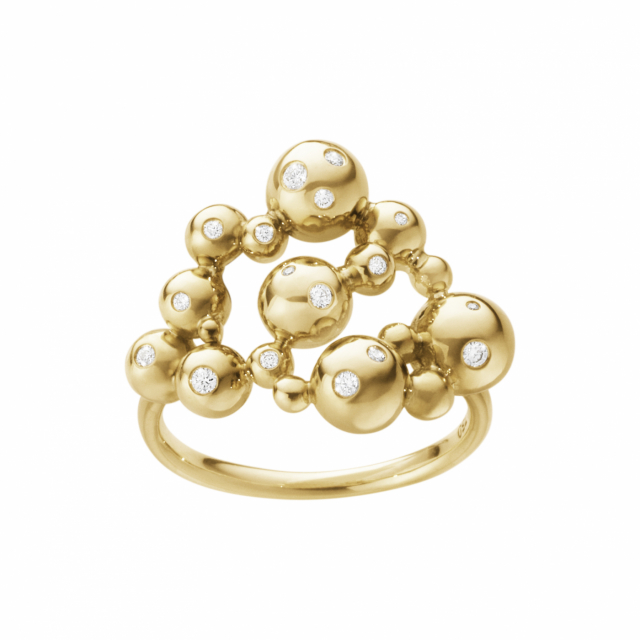 GRAPE CLUSTER RING Goud 0.11 CT