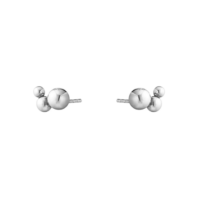 MOONLIGHT GRAPES Earrings Silver 10 mm