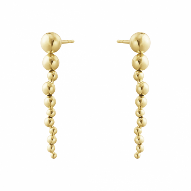 MOONLIGHT GRAPES Long Earrings Gold