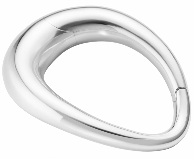 Offspring Bangle, Big Silver