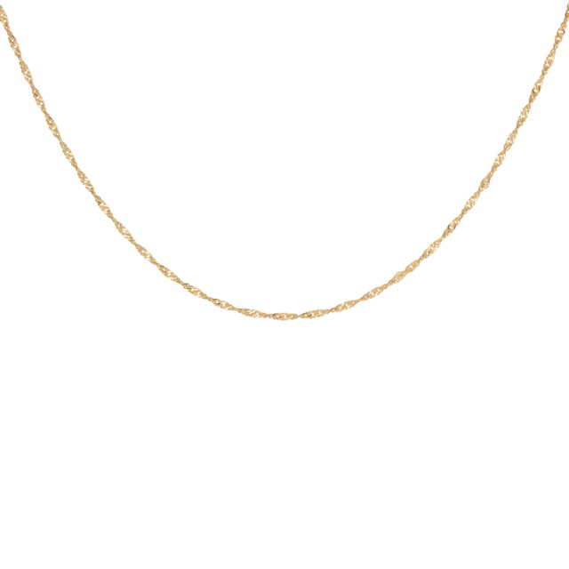 Letters singapore Kettingen goud 45-50 cm