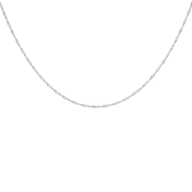 Letters singapore Kettingen 45-50 Zilver