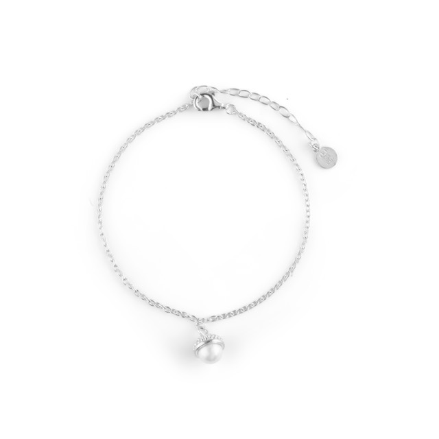 Pearl bubble brace Armbanden Zilver