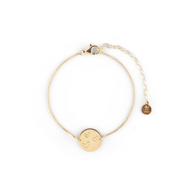 Ellas coin brace Armbanden goud