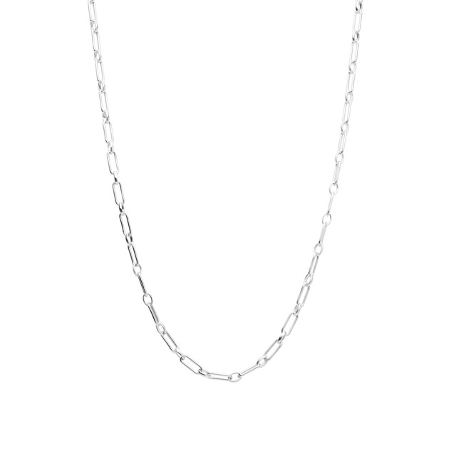 Globe clip neck Zilver 90-95 cm