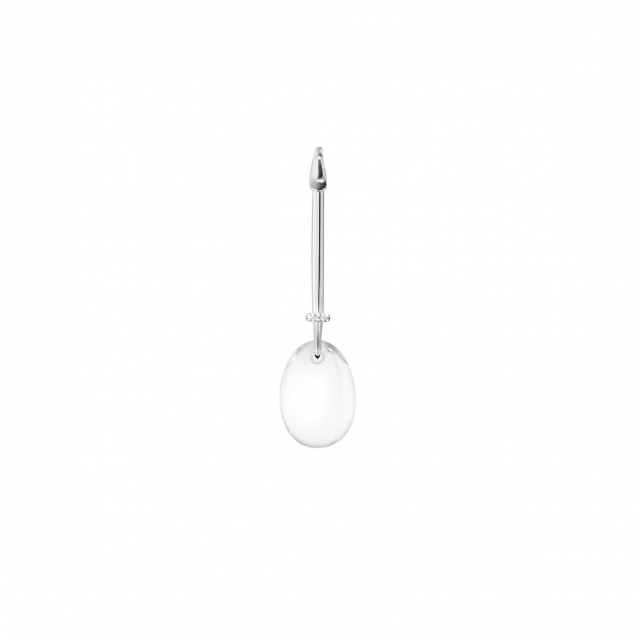 VIVIANNA DEW DROP Hanger Zilver ROCK CRYSTAL DIA 0.07CT
