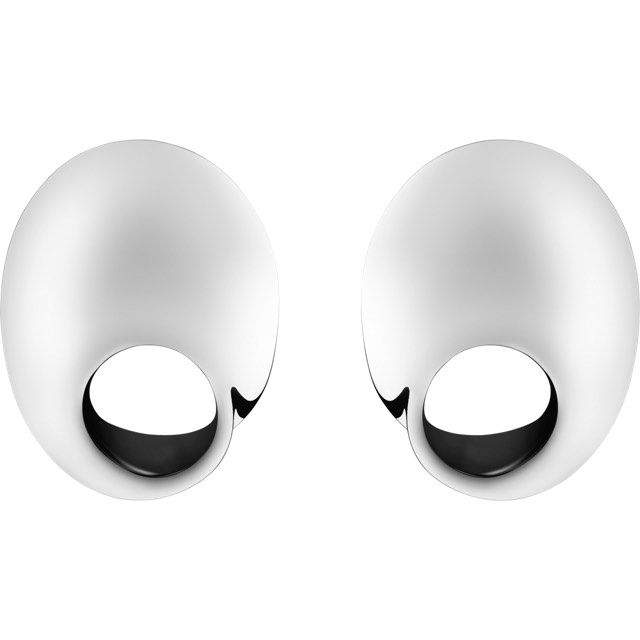 MOEBIUS Oorbel Zilver