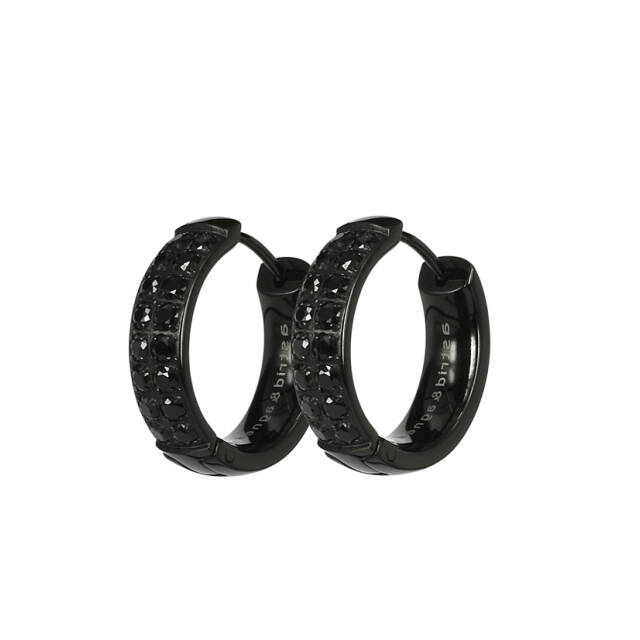 CLARISSA Oorbellen zwart