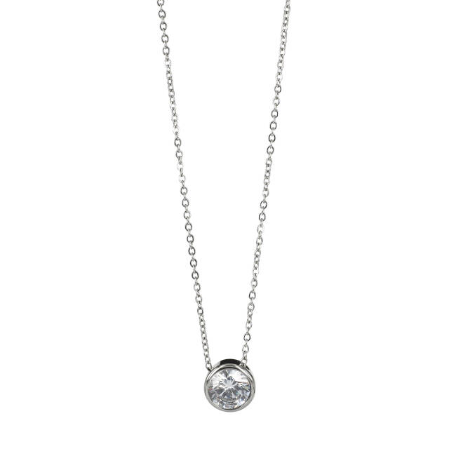 LILLY 7 mm Kettingen Staal/Kristal