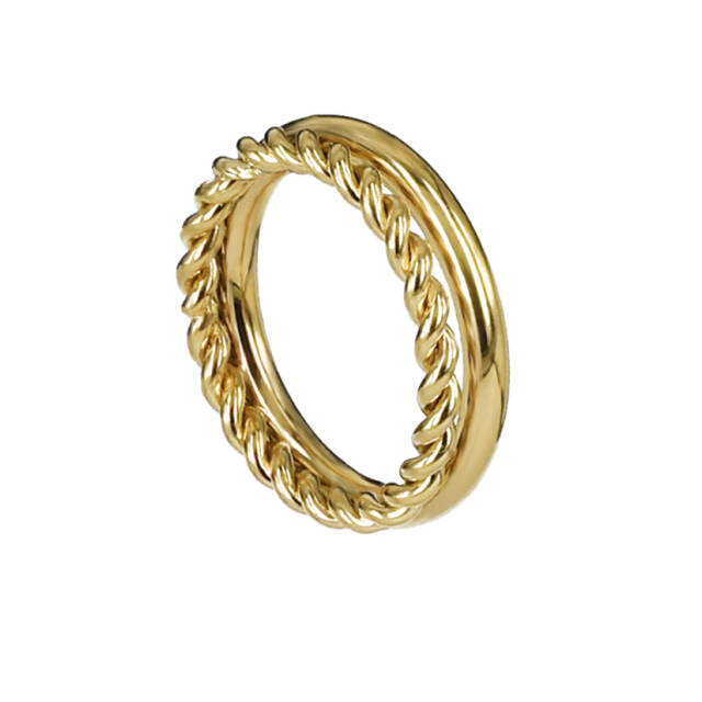 TWIST Goud ring