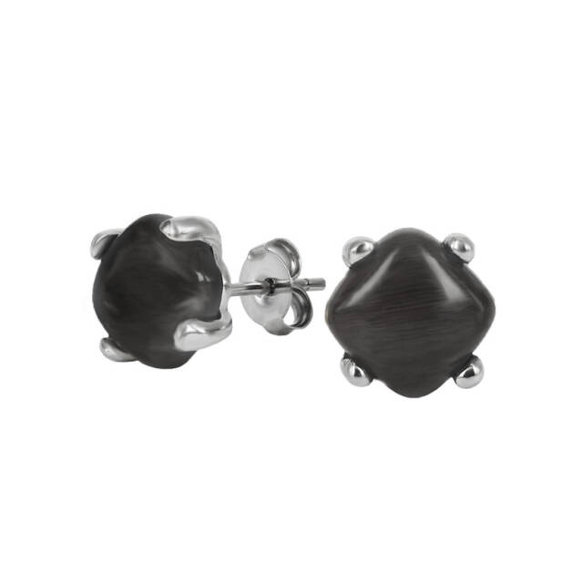 VICTORIA Oorbellen Staal/Gray