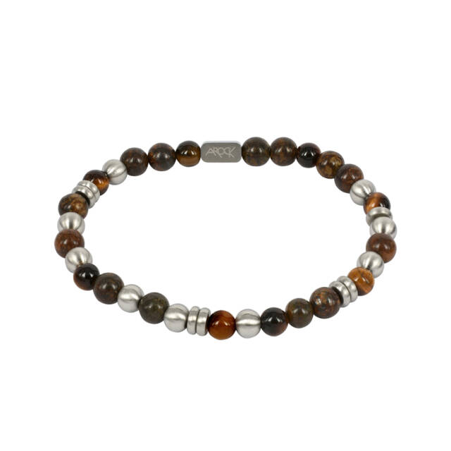 EDDIE Armbanden Bruint/Staal