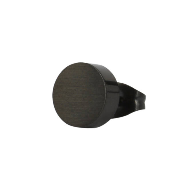 WALTER Stud Oorbellen zwart