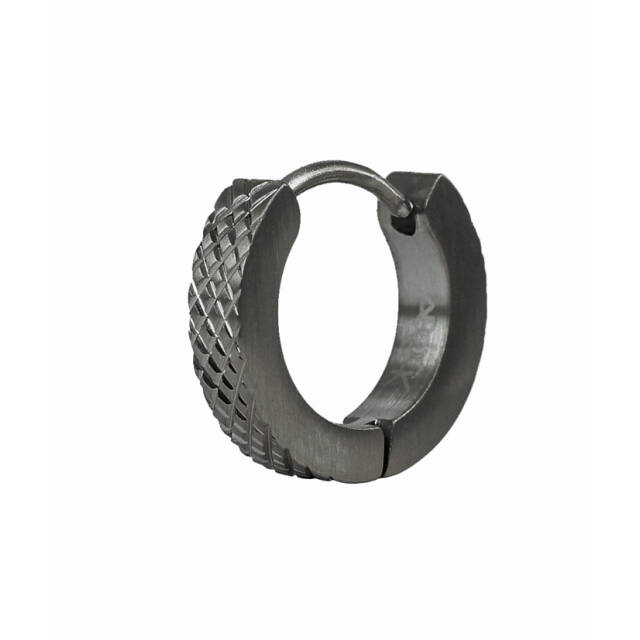 PLEX Oorbellen Gun Metal