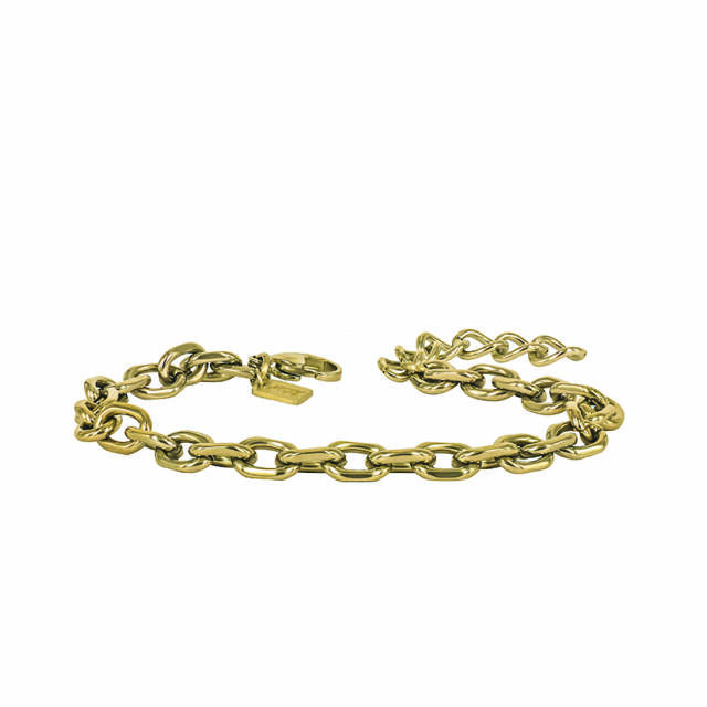CHARLIE Chain Armbanden Blankt Goud