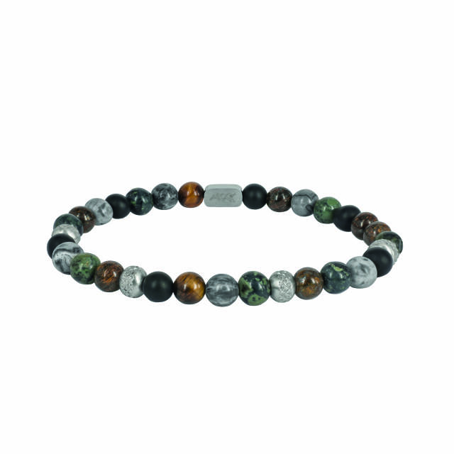 MIKE Armbanden Staal/Groente