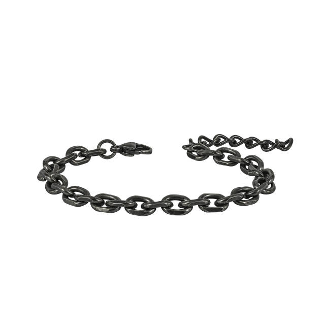 CHARLIE Chain Armbanden zwart Antik