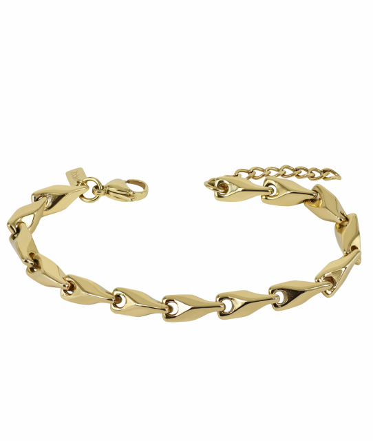 JAMES Wide Armbanden Goud