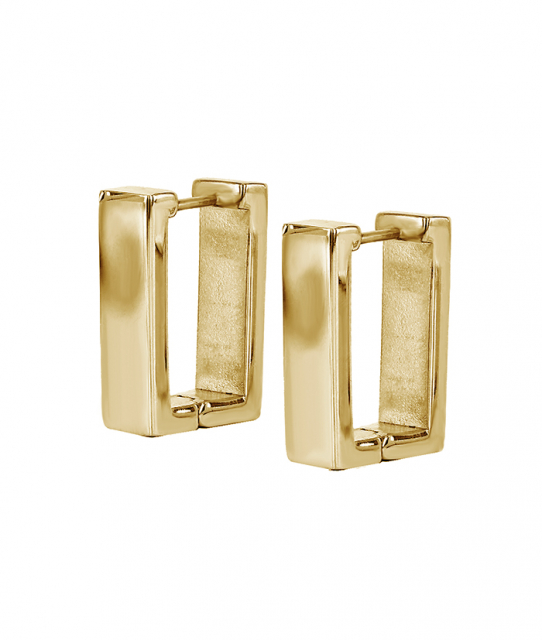 KATHY Wide Long Oorbel Goud