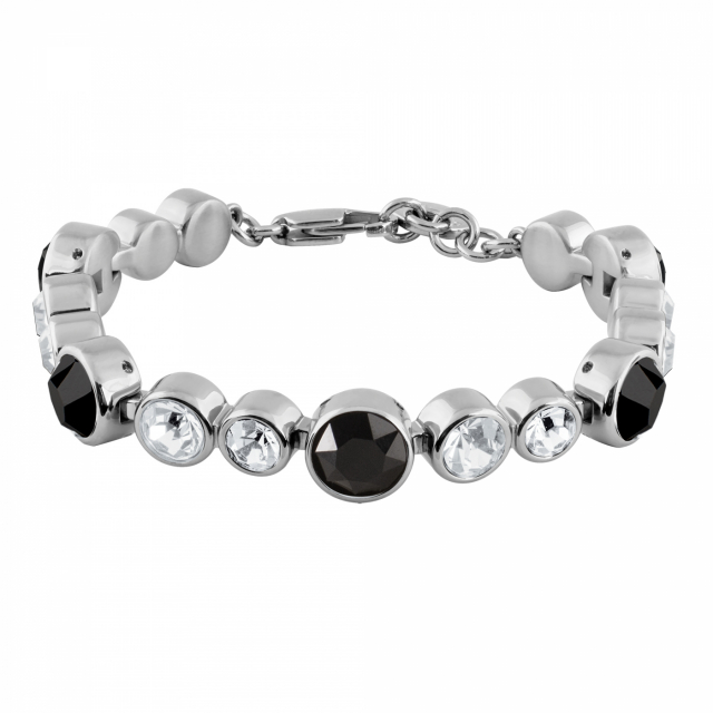 CALICE Zilver BLACK / CRYSTAL Armbanden