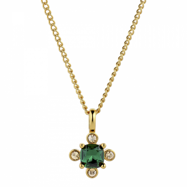 RIMINI Goud EMERALD GREEN Kettingen