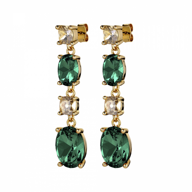 CORNELIA Goud GREEN / GOLDEN Oorbel