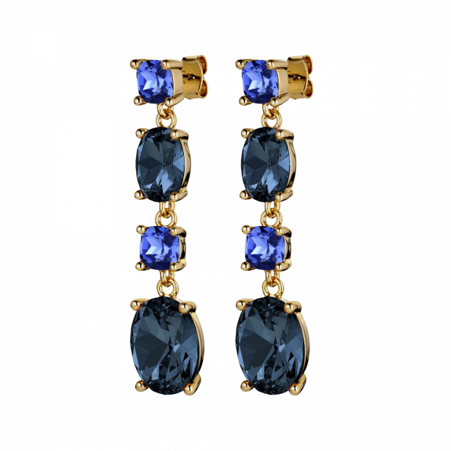 CORNELIA Goud BLUE Oorbel