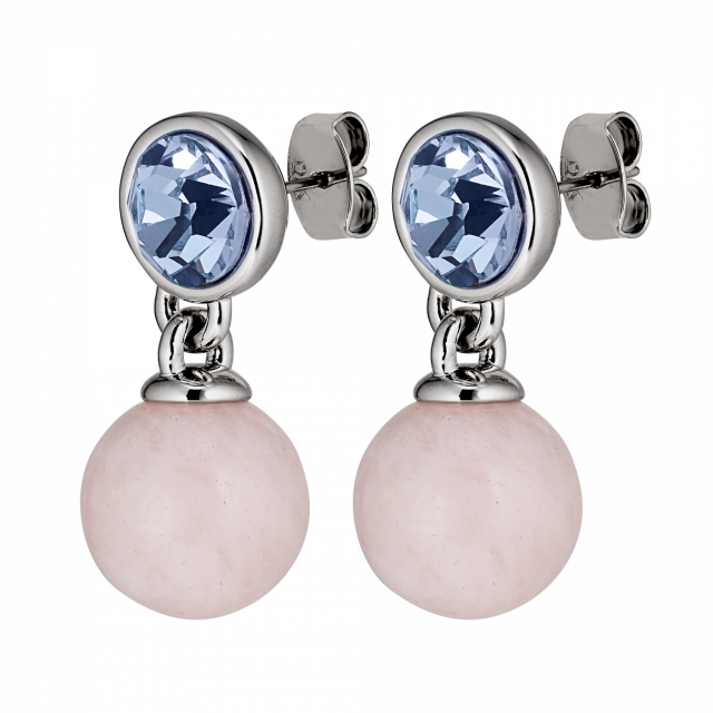 NAOMI Zilver LIGHT BLUE/ROSE
