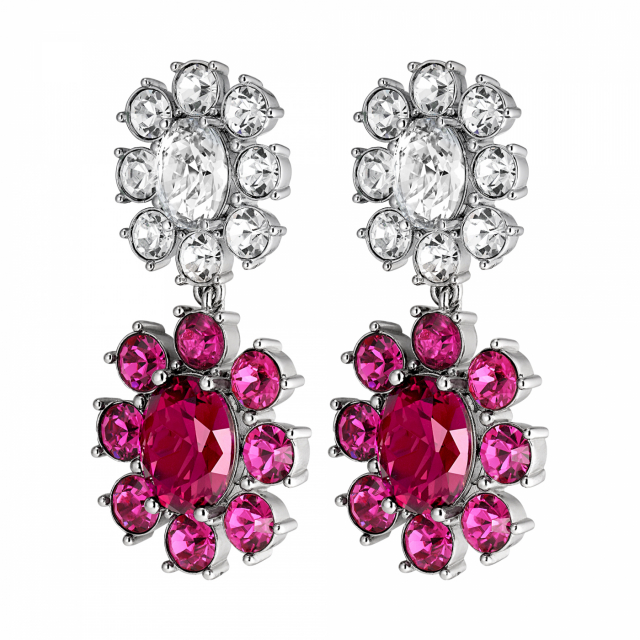 LINA Zilver PINK/CRYSTAL