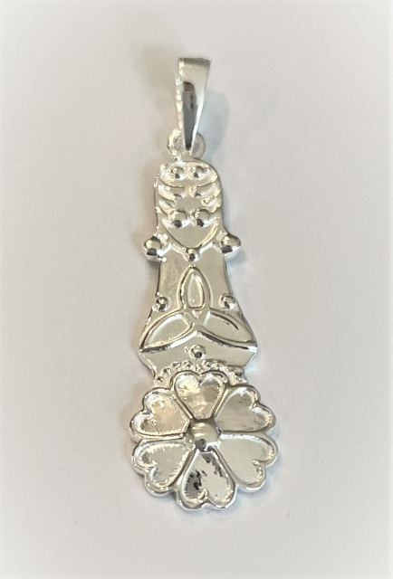 Uppland halssmycke stort Zilver