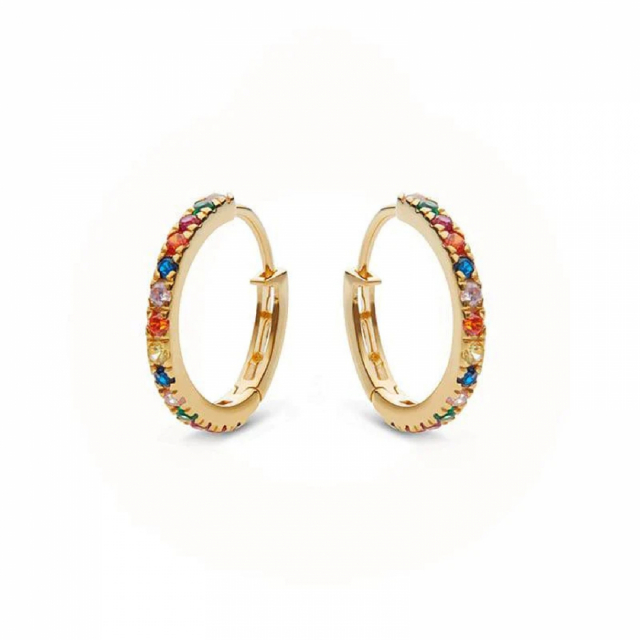 Nubia Big Oorbel (goud)