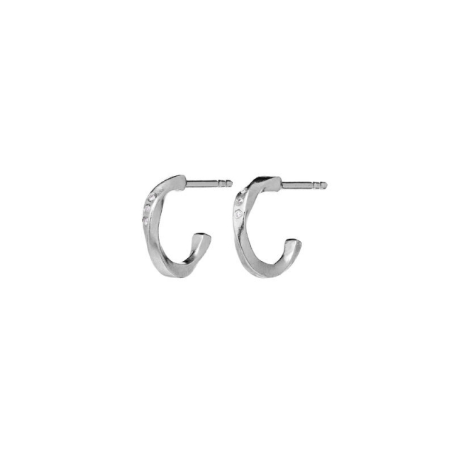 Echo Petite Oorbel Zilver