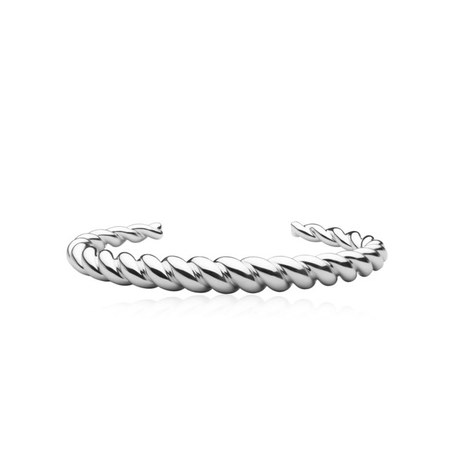 Twisted Cuff (Zilver)
