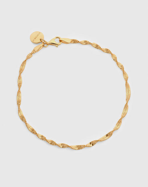 Herringbone Twisted Armbanden Goud M