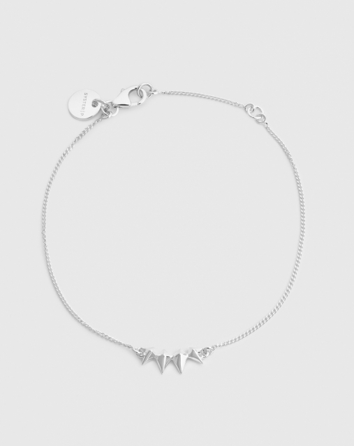 Uma Spike Armbanden Zilver